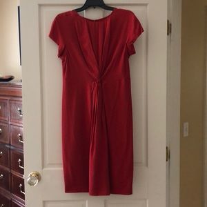 LK Bennett Milas Poppy Silk Dress, Size 4, New